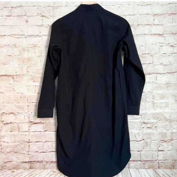 Carhartt WIP black shirt button down shirt/dress/tunic size XSmall w/pockets - Picture 3 of 8